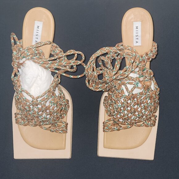 Miista Stephanie Sandals Women's Size EU 41 US 9.5 - 10 - Picture 4 of 9